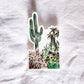 Botanical Cactus: Vinyl Waterproof Sticker