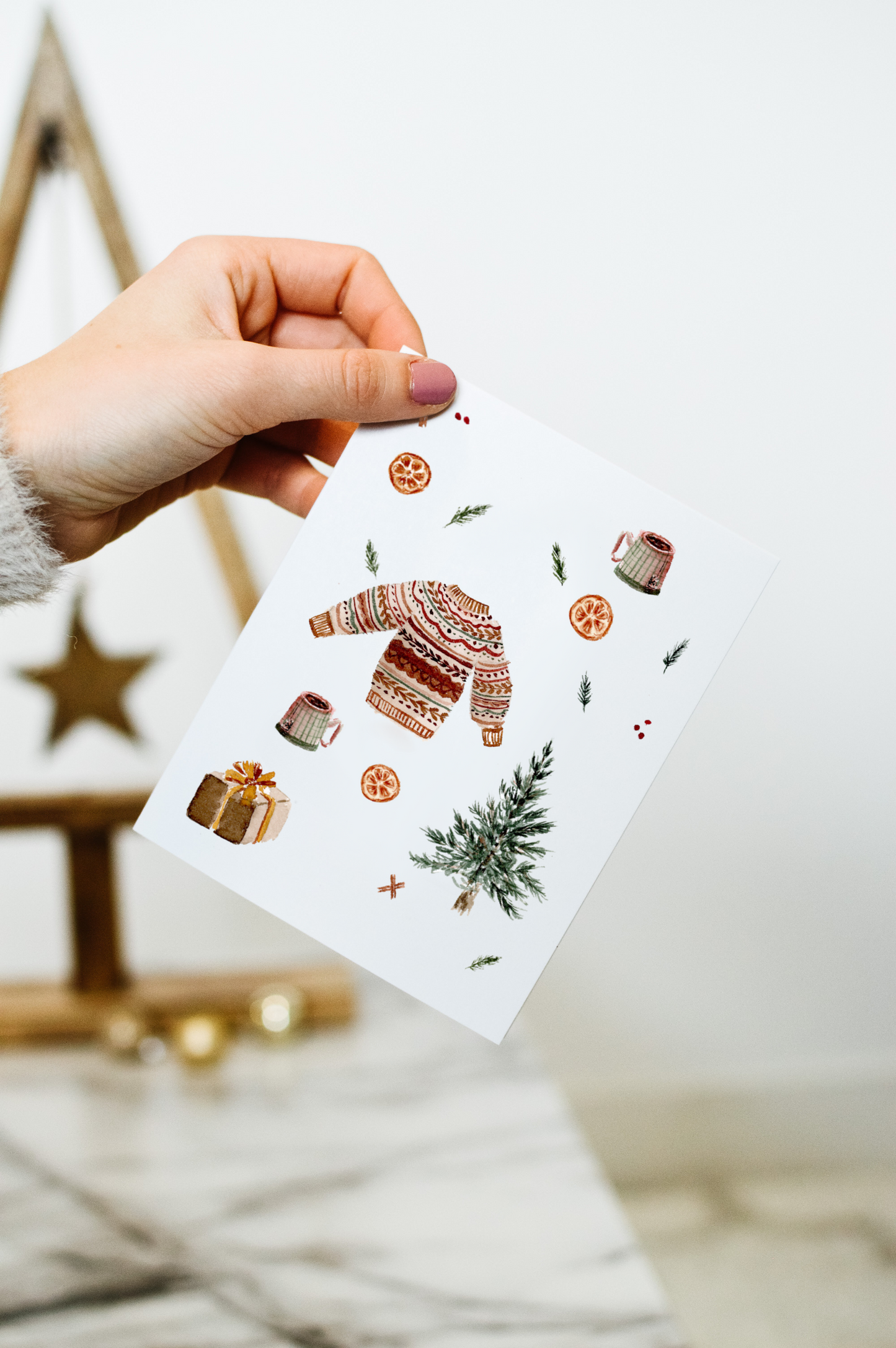 Cozy Winter Vibes Card